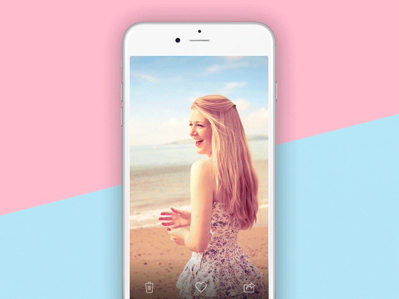 Daily UI 010 : Social Share 010 app dailyui flat gif ios mobile social share ui ux