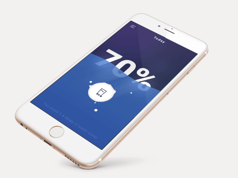 Water app animation add animation app blue water waves