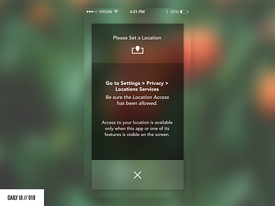 DAILY UI // 016: Popover daily ui mobile popover product design ui user interface