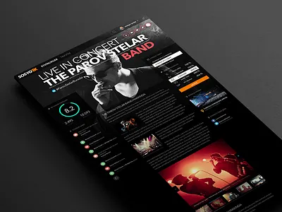 Event detail page activity event web