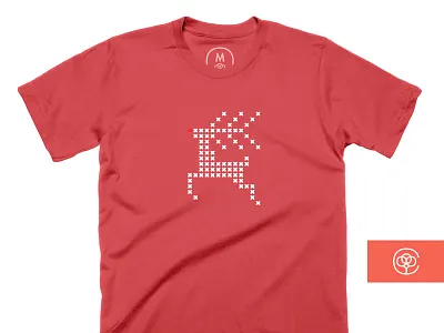 Reign Deer apparel cross stitch deer holiday needlepoint reindeer rudolph sew stitch t shirt tee thread