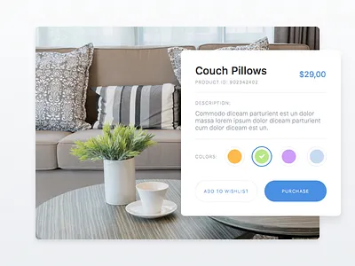 Product Card app card design product ui user interface