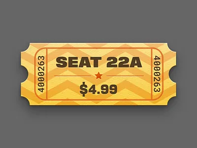 Admission Ticket atc duel roboto sketch ticket