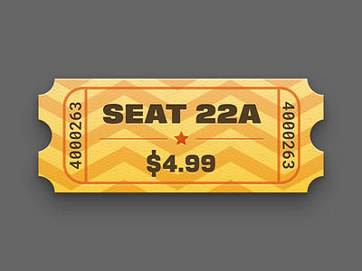 Admission Ticket atc duel roboto sketch ticket