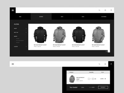 Sports Navigation admin app icon layout menu navigation ui ux