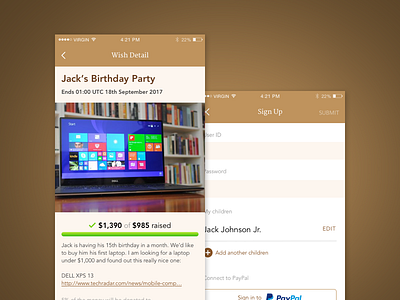 Kado app kado wishlist