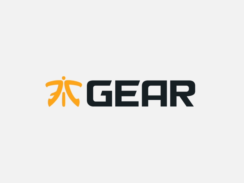 Fnatic GEAR 3d animation fnatic gear geometry gif keyboard morph mouse orange shapes triangle