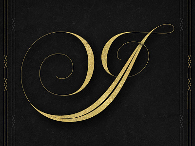 Typefight! decorative depth flourish i script shadow texture typefight vector
