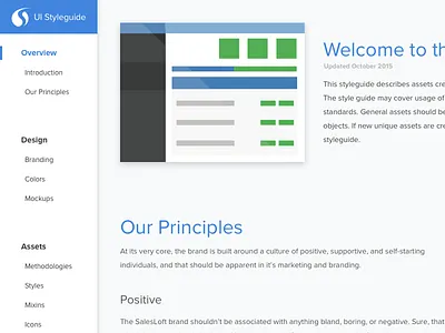 Lofty Styleguide branding style guide styleguide