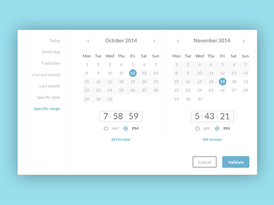 Datepicker datepicker interface ui