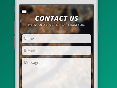 028:: Contact Us contactus dailyui design ui ux