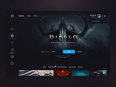 Battle.Net app battle.net blizzard desktop diablo entertainment games starcraft