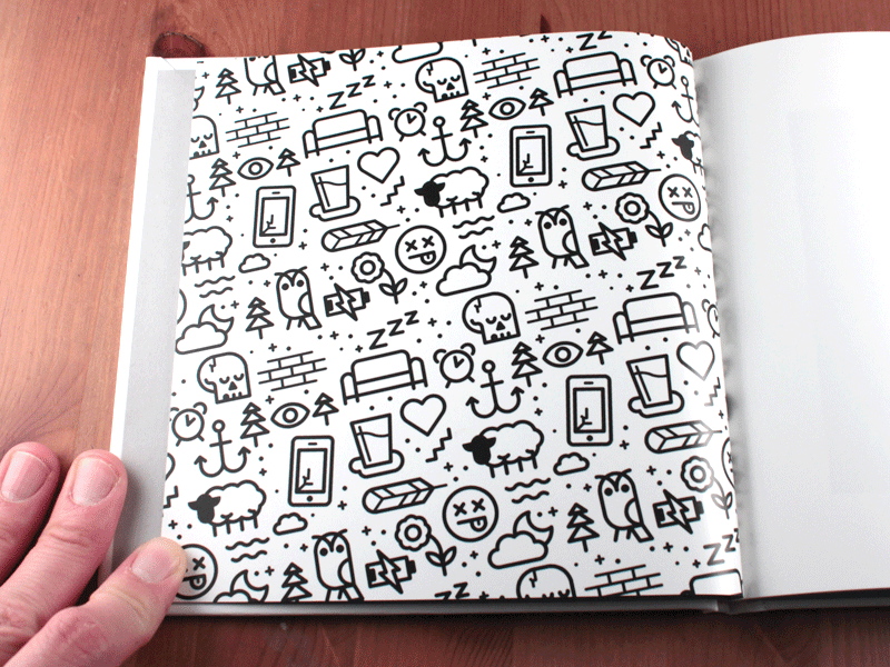 Book Pattern book heart kevinmoran pattern phone sheep skull sleep wood