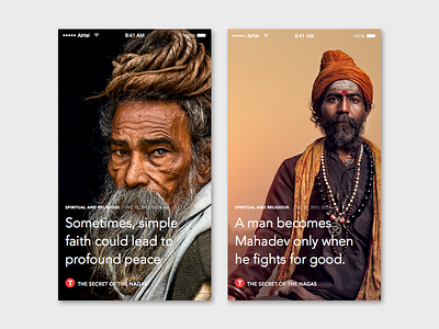 Daily UI 02 - Article Cover Design app article cover card design dailyui india ios design manoj bhadana