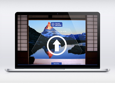 Day 072 - Online Archive archive daily online restore ui upload userinterface web