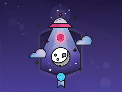 The Invite is Out There *CLOSED* dribble invite giveaway invite moon space space ship