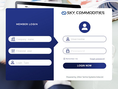 Intuitive Login Interfaces for Investment Platforms adobeillustrator adobexd enhancementui fintechdesign investmentui loginpage member portal no frills login form tradingwebsite useraccess
