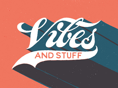 Vibes n' Stuff atcq hip hop letteing lyrics tribe typography