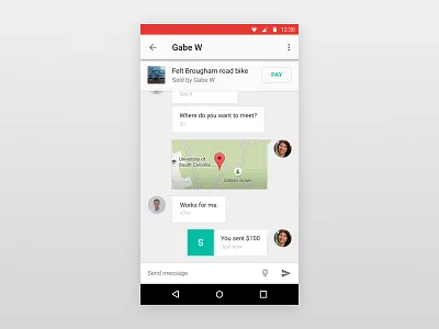 Payment Dialogs android animation marketplace payment
