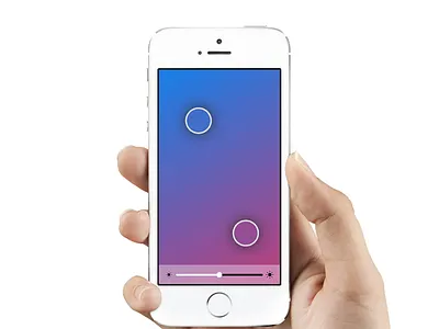 Hue Remote framer hue iphone prototype