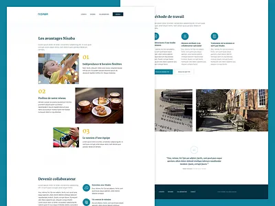 Nisaba more design web webdesign