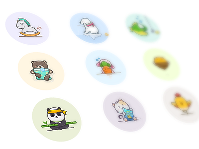 Cute Animals animals bear bee carrot cat cute fish horse panda polar ps