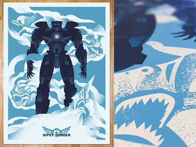 Cancel the Apocalypse design illustration movie movie poster pacific rim vector