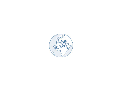 Orbit Loader ae after effects animation earth flat globe loader orbit plane preloader travel