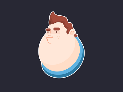 Doodle character illustration