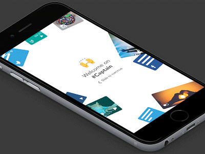 #Captain introduction animation captain intro ios transition