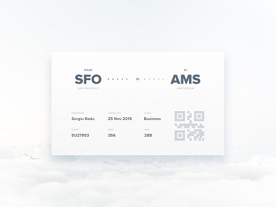 Boarding Pass airplane boarding code dailyui flight interface pass scaner ticket ui