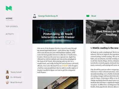 Medium for Apple TV Concept - Final Design apple tv concept medium