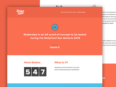 IoT Landing Page Project iot landing ui ux web