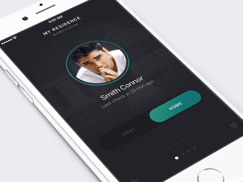 Neighbourhood Watch check in green ios neighborhood night watch simple app