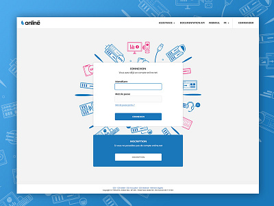 Sign in / Subscribe hosting icon interface login online server signin ui