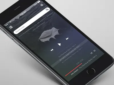 Music Player 005 app dailyui music music player player