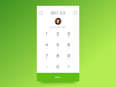 Day 003 - Dial Pad alphabet call dial numbers phone profile sketch