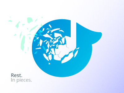 RIP rdio rdio rip shattered