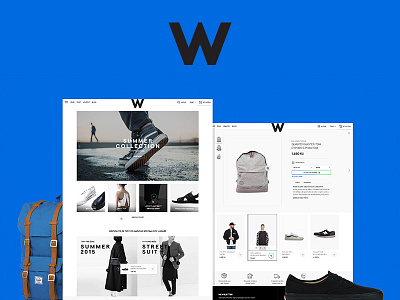 Woodies art direction czech design ecommerce eshop fashion jakubsodomka prague store ui ux website