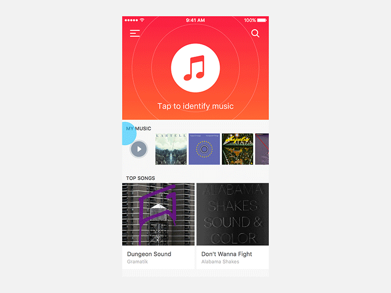Jelly Sidebar Menu animation app download flat free freebie interaction interface resource sketch ui ux