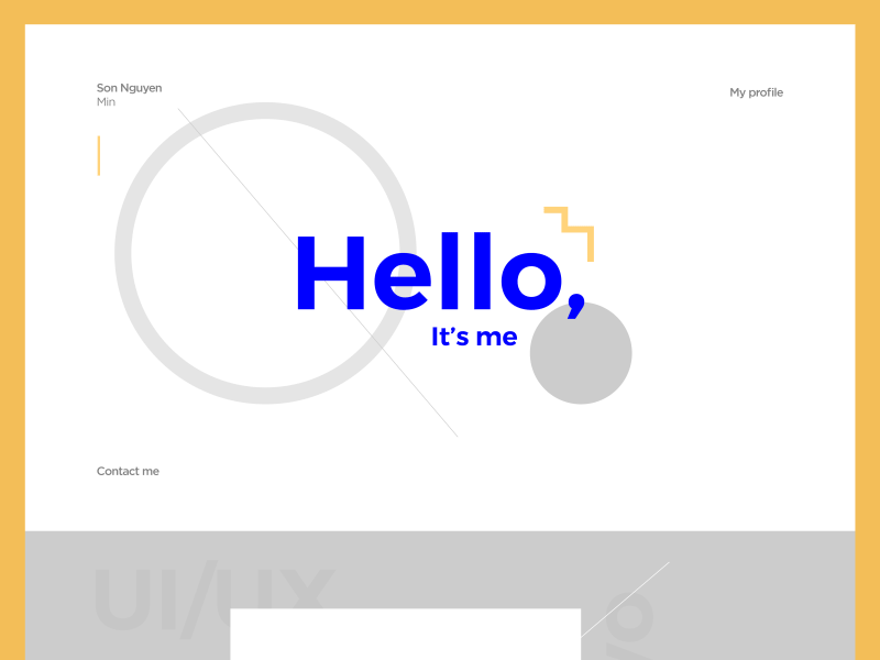 Portfolio wireframe hanoi homepage landing page min portfolio saigon ui ux vietnam website wireframe