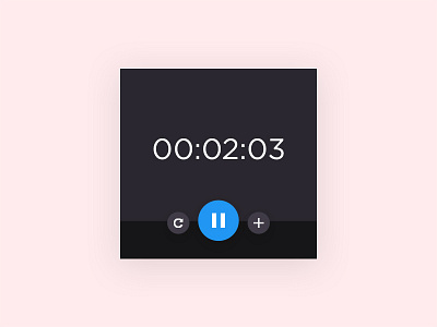 Daily UI #014 - Countdown Timer challenge clean countdown cute daily design layout minimal time timer trend ui