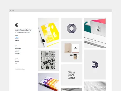 Charmed **Free** clean creative designer freelance freelancer grid isotope minimal portfolio theme themebeans wordpress