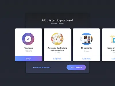 Add your cart to Flatun´s board design flatun inspiration modal portugal rss ui ux web