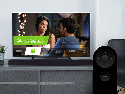TV Guide interface menu movies remote tv