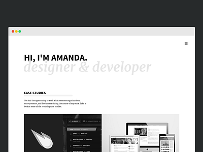Portfolio Update for 2016 personal personal portfolio portfolio web design web designer website