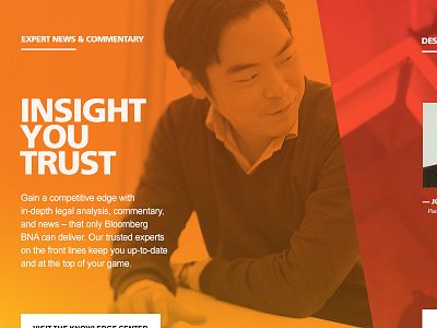 Bloomberg Landing Page