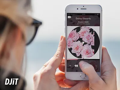 Hiring test - DJIT app djit edjing music player ui