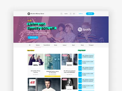 SMS Refresh brand design interface student style guide typography ui ux web web design website