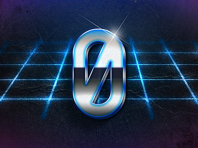 0 0 36daysoftype handlettering lasers lettering retro tron zero